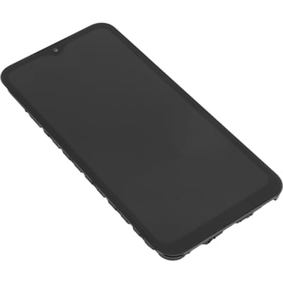Remplacement d'écran pour téléphone portable Galaxy A15 Écran tactile numériseur LED organique Assemblage avec cadre black