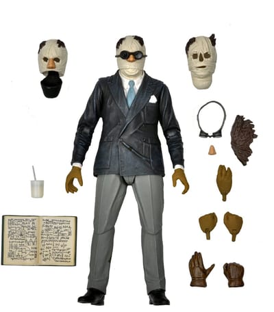 NECA _ UNIVERSAL MONSTERS - 7" SCALE ACTION FIGURE - ULTIMATE INVISIBLE MAN