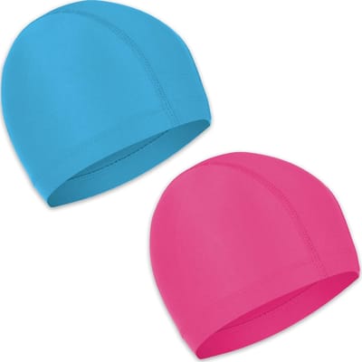Zachte en Elastische Zwemmutsen voor Kinderen en Volwassenen - 2 Stuks - Ideaal voor Zwemmen