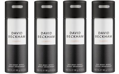 David Beckham - Classic Deodorant Spray 4 x 150 ml