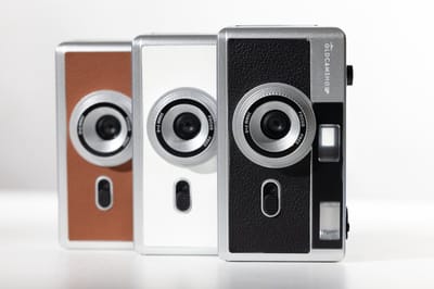 Herbruikbare Oldcamshop film camera (zwart)