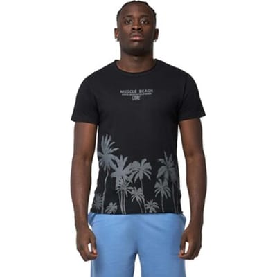 T-shirt Korte Mouw Leone 1947 Man Beach