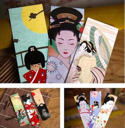 ProductGoods - 30x Leuke Vintage Japanse stijl boekenleggers - Boekenhouder