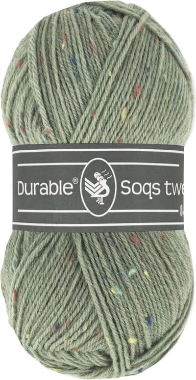Durable Soqs Tweed - 402 Seagrass