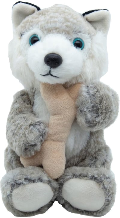 Cute since 1999 - Knuffel Husky - kind speelgoed - Baby knuffel - 17cm