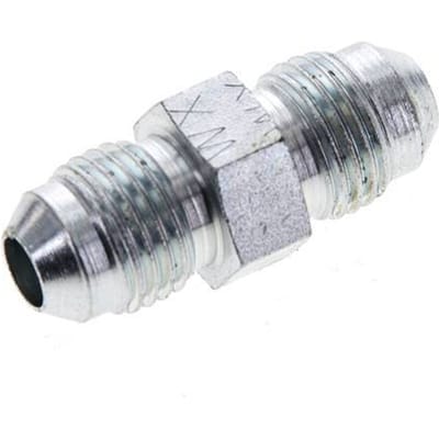 JIC  Dubbele Nippel UNF 1/2''-20 Staal 275bar [2 Stuks]