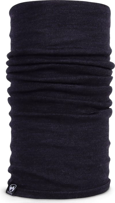 MowMow® Merino Nekwarmer - Sjaal - Multifunctionele hoofdbescherming - Sport - Wintersport - Zwart