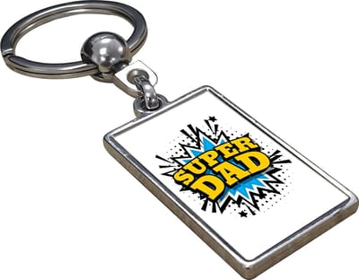 Super Dad - Sleutelhanger - Cadeau - Verjaardag - Kerst - Kado - Valentijn - Vaderdag - Vaderdag cadeautje - Vaderdag cadeau voor papa