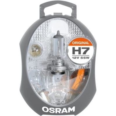 Ams-Osram Lampenset OSRAM H7 (en P21W PY21W P21/5W R5W W5W 1x15A 1x20A 1x30A)