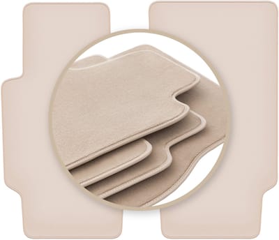 PREMIUM beige vloermatten voor: BMW Z8 2000-2003