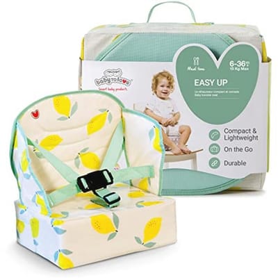 Lichtgewicht Baby Stoelverhoger voor Onderweg - Eenvoudig Draagbare Stoelverhoger voor Baby's