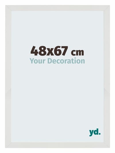 Your Decoration - Puzzellijst 48x67 cm - Wit Mat - Puzzellijst 500-1000 stukjes - MDF Fotolijst - Mura