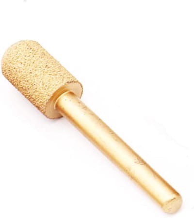 Marmer slijptool met 6MM schacht voor het bewerken van jade, beton en keramiek - Ronde kop 12MM, 46#