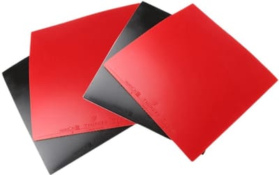 SPHProducts - Ping Pong Rubber - Tafeltennis Rubber - Duurzaam en Praktisch - 4 Stuks - Vervangingsrubbers - Geschikt voor Tafeltennisbat - 23,9 x 17,9...