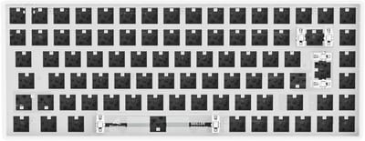 Compact Mechanisch Toetsenbord Barebone - Wit (Zonder Switches en Keycaps)
