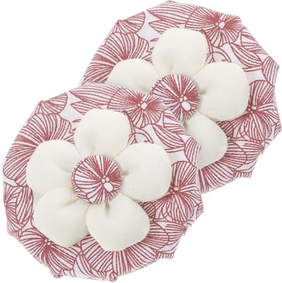 2 Stuks Ronde Knop Covers voor Meubels en Deuren - Winter Decoratie en Antistatische Bescherming