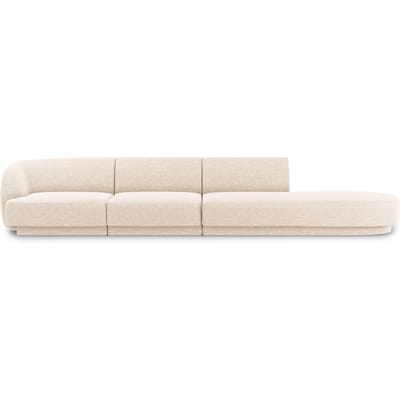 4-zitsbank Miley rechts-open chenille | Micadoni Limited Edition