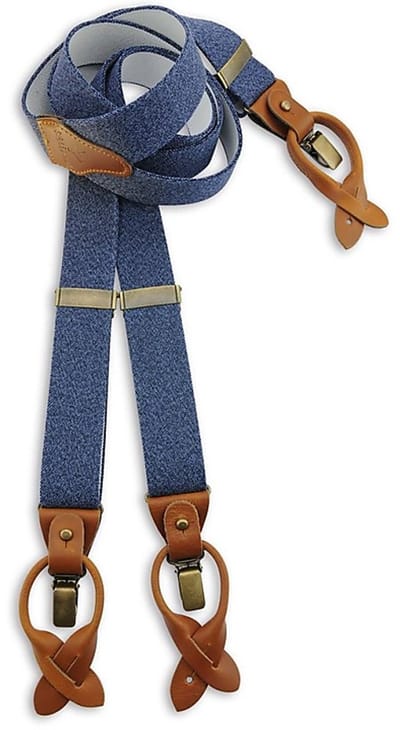 Sir Redman - Bretels - bretels Denim Urban blauw - denim blauw