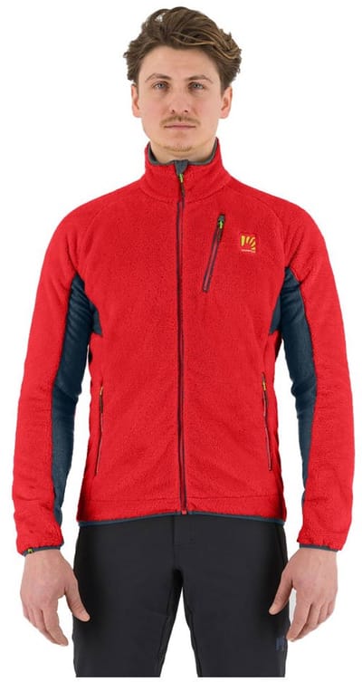 Karpos Vertice Fleece Met Volledige Rits Rood 2XL Man