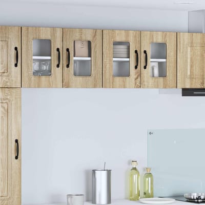 vidaXL - Vaatwasserpaneel - Kalmar - Sonoma - Eik - 60 - x - 31 - x - 40 - cm - Bewerkt - hout