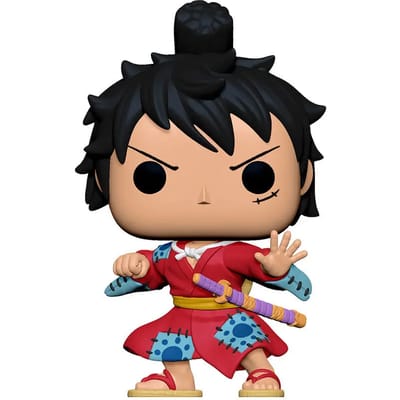 One Piece Luffy in Kimono POP! Vinyl Figure - 9 cm