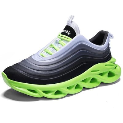 Baskets Imprimées Flammes Homme Femme Chaussures de Sport Tissage Volant Chaussures de Course Confortables Chaussures de Sport d'Extérieur pour Homme 39