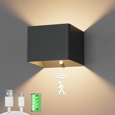 Solacis Wandlamp oplaadbaar - Wandlamp - Wandlamp oplaadbaar binnen - Wandlamp binnen - Must have voor in uw woning!