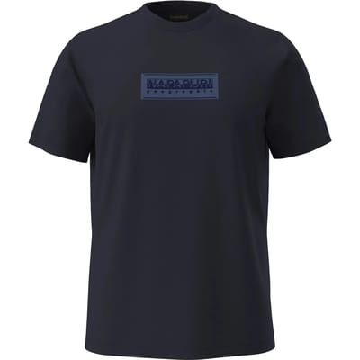 Napapijri S box logo SS 1 - blu marine