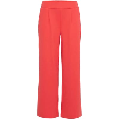 b.young - BYRIZETTA WIDE PANTS CROPPED M - Dames - Regular fit jeans
