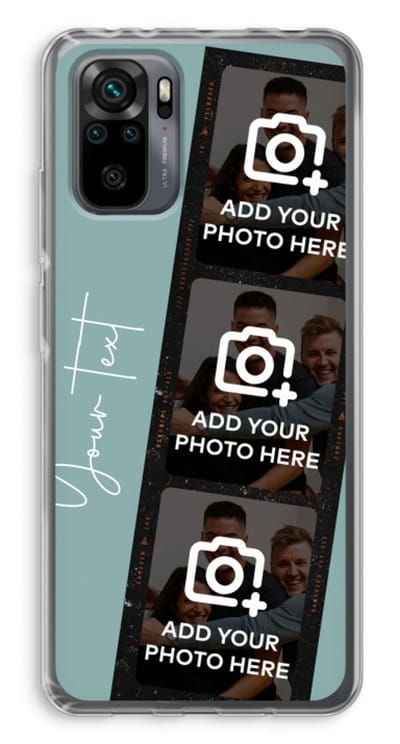 Gepersonaliseerd - Case Company® - Hoesje geschikt voor Xiaomi Redmi Note 10 Pro hoesje - Filmrol N°1 - Soft Cover Telefoonhoesje - Bescherming aan alle Kanten en Schermrand