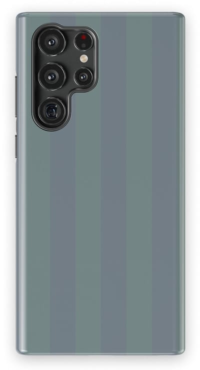 DripCase Gestreept Hoesje Samsung Galaxy S22 Ultra | Backcover met Mag | Stripes Motief | Trendy Case Samsung Galaxy S22 Ultra met Strepen Blue Mojito
