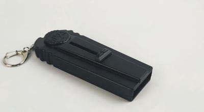 Knaak Spinning Hat Bierdop Schieter - Bier Opener - Zwart - 1 Stuk