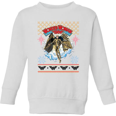 Wonder Women 1984 Kids' Sweatshirt - White - 146/152 (11-12 jaar)