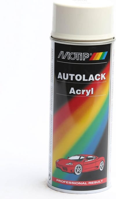 Motip 45810 - Autolak spuitbus - Wit  - 400ml