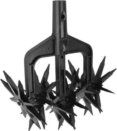 2-in-1 Grondbeluchter en Tuincultivator voor Ventilatie van Tuinbedden en Patio's, Efficiënte Grondverwerking en Luchtcirculatie