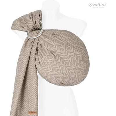 Draagdoek voor baby Zaffiro HugMe Leaves