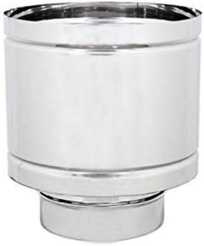 Ronde Roestvrijstalen Vuurkorf - 130mm Gepolijst Metaal