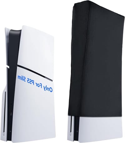 Stofdichte en krasbestendige beschermcase voor PS5 Slim - Ideaal voor gaming en opslag
