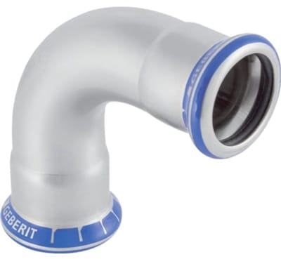 Geberit Mapress roestvrij staal bocht (LABS-vrij), DN 12, 80102