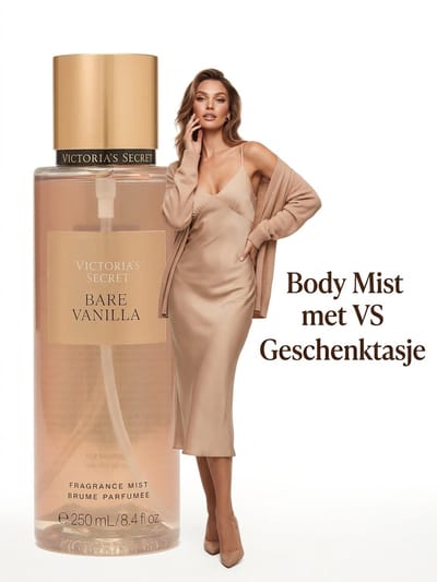 Victoria’s Secret Bare Vanilla Fragrance Bodymist 250 ml Incl. Geschenkverpakking