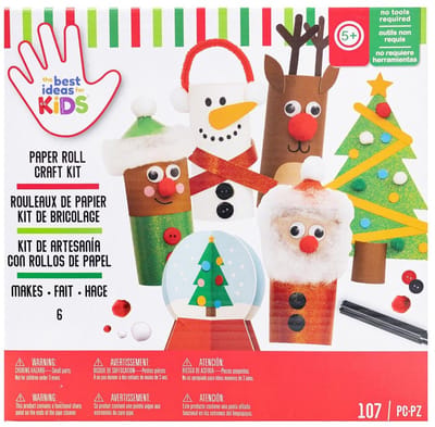 American Crafts - Colorbok Kids Christmas Holiday Kit - papierrol - 34008962