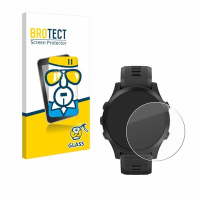 BROTECT - Glas Screenprotector voor Garmin Forerunner 945 - Gehard Beschermglas 9H
