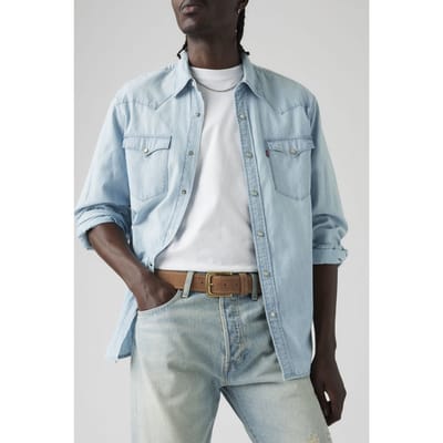 Levi's Loire Suede Belt Größe: 90 | Gürtel Outlet | Herren