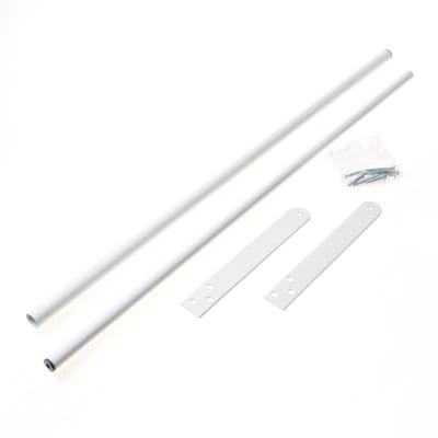 SecuProducts - SecuBar - Valraambeveiliging - 60-90cm - wit