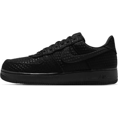 Nike Air Force 1 Low Valentijnsdag Triple Black 2026 Heren Sneakers Zwart-University-Rood IB6836-001 45 black