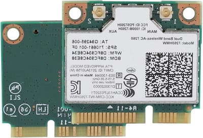 WLAN Netwerkkaart voor Laptops, Draadloze WIFI Kaart met Bluetooth 4.0, Mini PCI-E Interface, Snelle Verbinding en Betrouwbaarheid