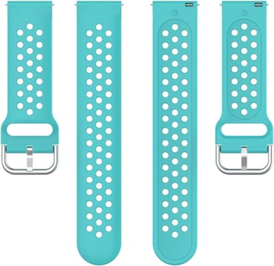 Siliconen bandje - geschikt voor Fitbit Versa / Versa 2 - mintgroen