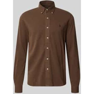 Overhemd Lange Mouw Polo Ralph Lauren CHEMISE AJUSTEE COL BOUTONNE EN POLO FEATHERWEIGHT