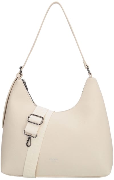 Charm London Montmartre Schoudertas - Buidel - Hobo - Crossbody - Crème