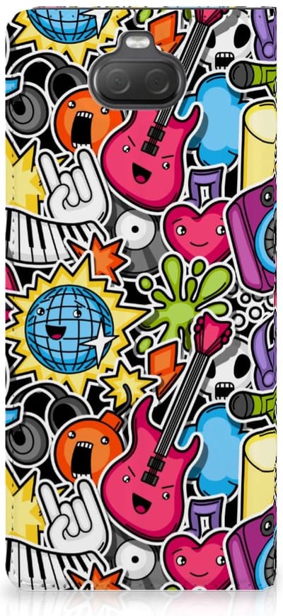 Sony Xperia 10 Hippe Standcase Punk Rock